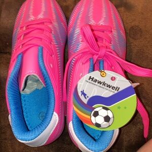 Hawkwell Pink and Blue Sneakers for Active Play